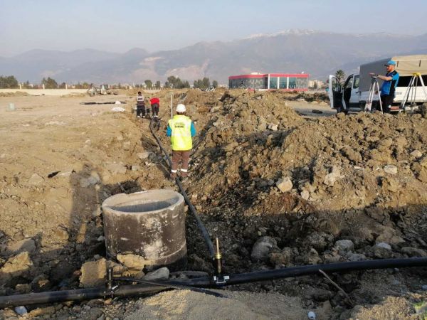 Sakarya Büyükşehir Belediyesi, afet bölgesinde kuracağı konteyner kentlerin altyapısını tamamladı