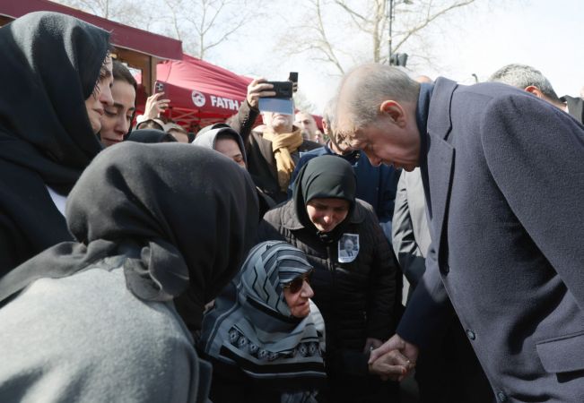 Cumhurbaşkanı Erdoğan, iş insanı Kemal Coşkun'un cenaze törenine katıldı