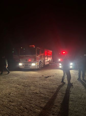 Akçakoca'da 2 katlı evde çıkan yangın söndürüldü