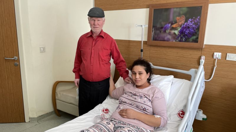 Edirneli babanın kızına hediyesi böbreği oldu