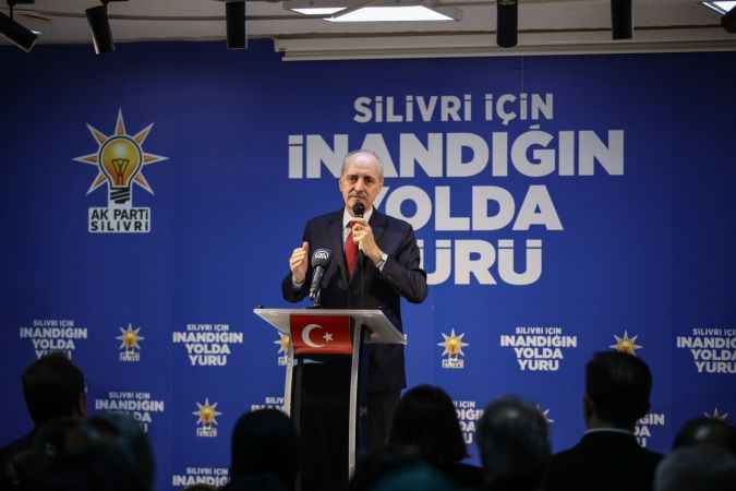 AK Parti Genel Başkanvekili Kurtulmuş, Silivri'de konuştu: