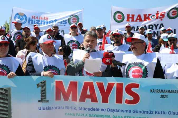 Sakarya, Bolu, Bartın, Karabük, Kocaeli ve Zonguldak'ta 1 Mayıs kutlandı