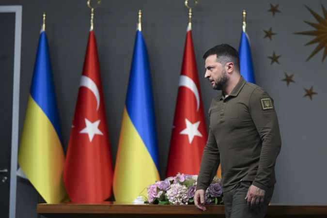 Cumhurbaşkanı Erdoğan - Ukrayna Devlet Başkanı Zelenskiy