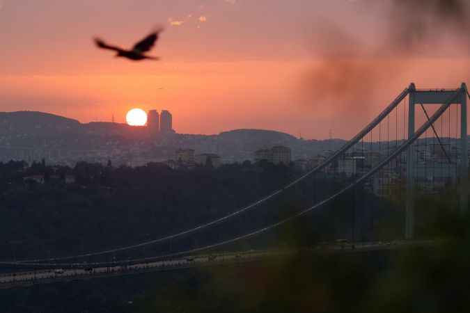 İstanbul'da gün doğumu