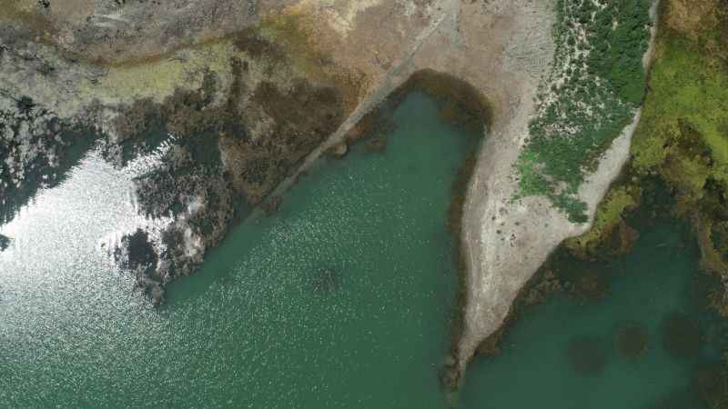 Tekirdağ'daki Yazır Barajı'nın su seviyesi kuraklık nedeniyle yüzde 15'e düştü