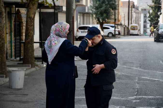 Down sendromlu Burak'ın askeri üniforma hayali gerçekleşti