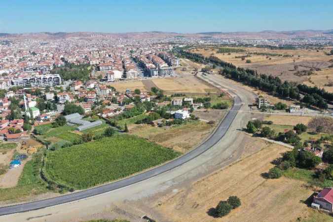 Balıkesir OSB Yolu 3. kısım tam gaz