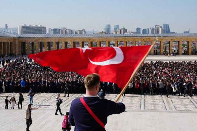 TED ailesinden Anıtkabir'e 100. yıl ziyareti