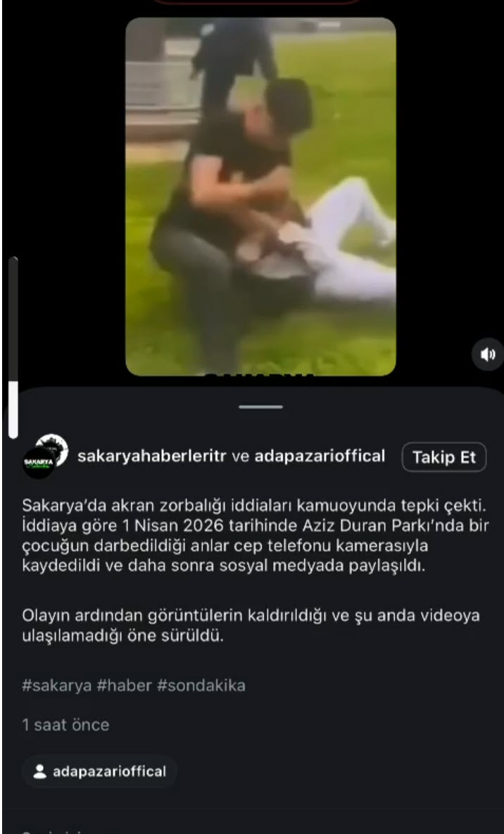 Kent Park’ta meydana gelen ve sonrasında Sosyal Medyaya yansıyan olayla ilgili açıklama