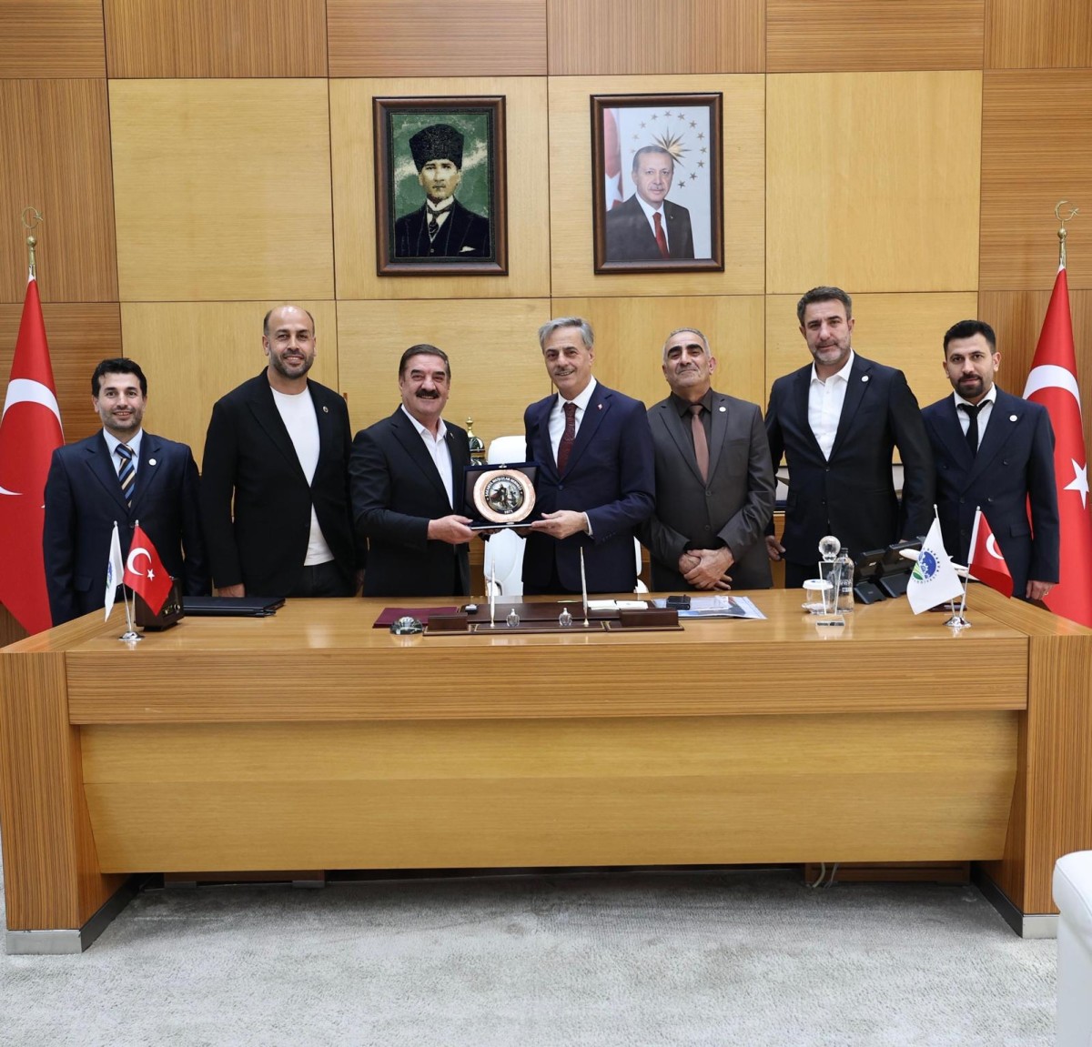 Muşlular Derneği’nden Başkan Alemdar’a ziyaret