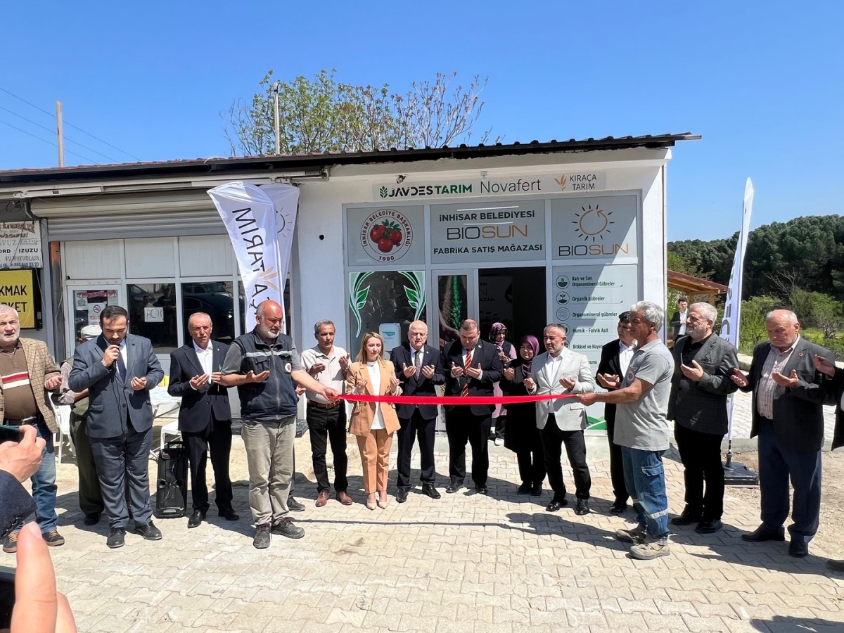 Tarımın Kalbinde Güçlü Adım: BİOSUN Fabrika Satış Mağazası İnhisar’da Açıldı