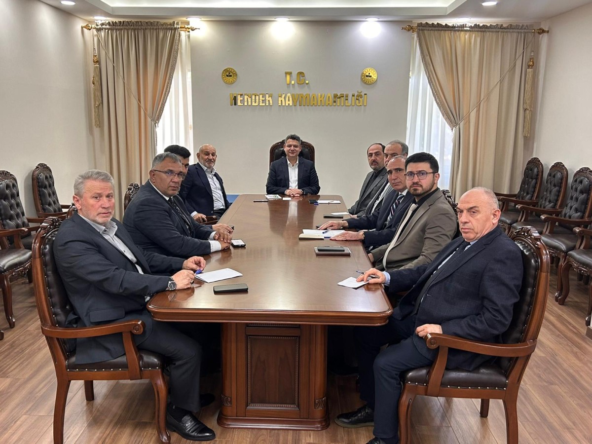 Hendek Kaymakamlığında  Kurban Bayramı öncesinde alınacak tedbirler görüşüldü 