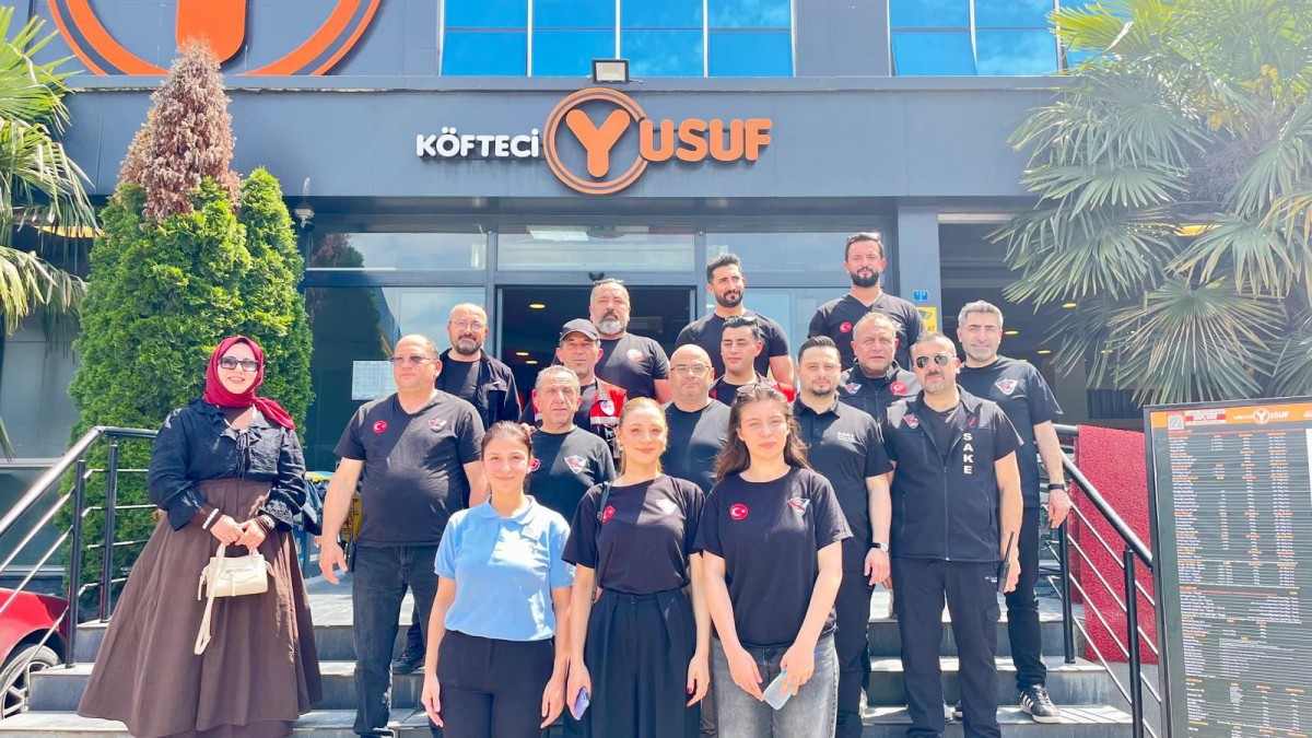 SAKE'den Destekleri ve duyarlılıkları için Köfteci Yusuf ailesine teşekkür
