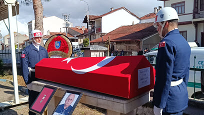 Kore Gazisi Hasan Gümüş son yolculuğuna uğurlandı