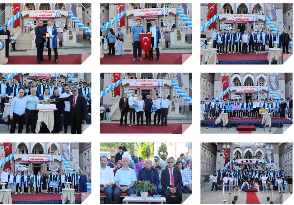 Ferizli Borsa İstanbul Recepbey MTAL Mezunlarını Coşkuyla Uğurladı