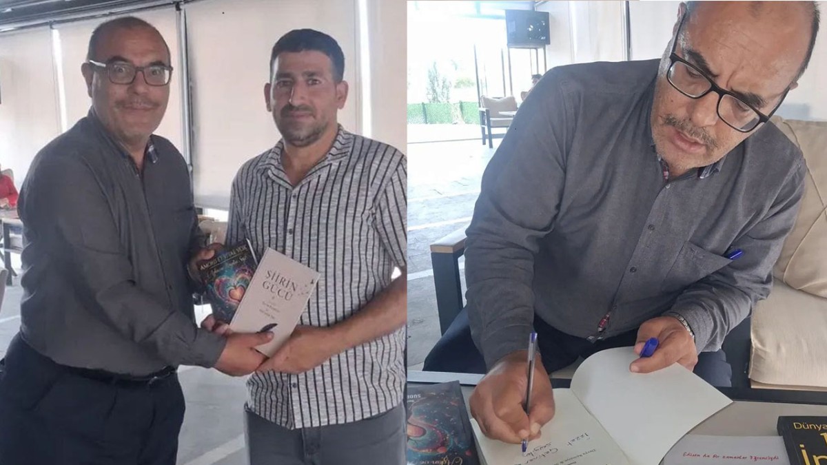 Konya'nın Değerli Eğitimcisi Lütfi Şahin Cihanbeyli'de Okurlarıyla Buluştu