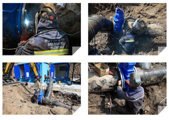 Yeni pompa sistemi ile Hendek’e saniyede 390 litre su iletilmeye başlandı