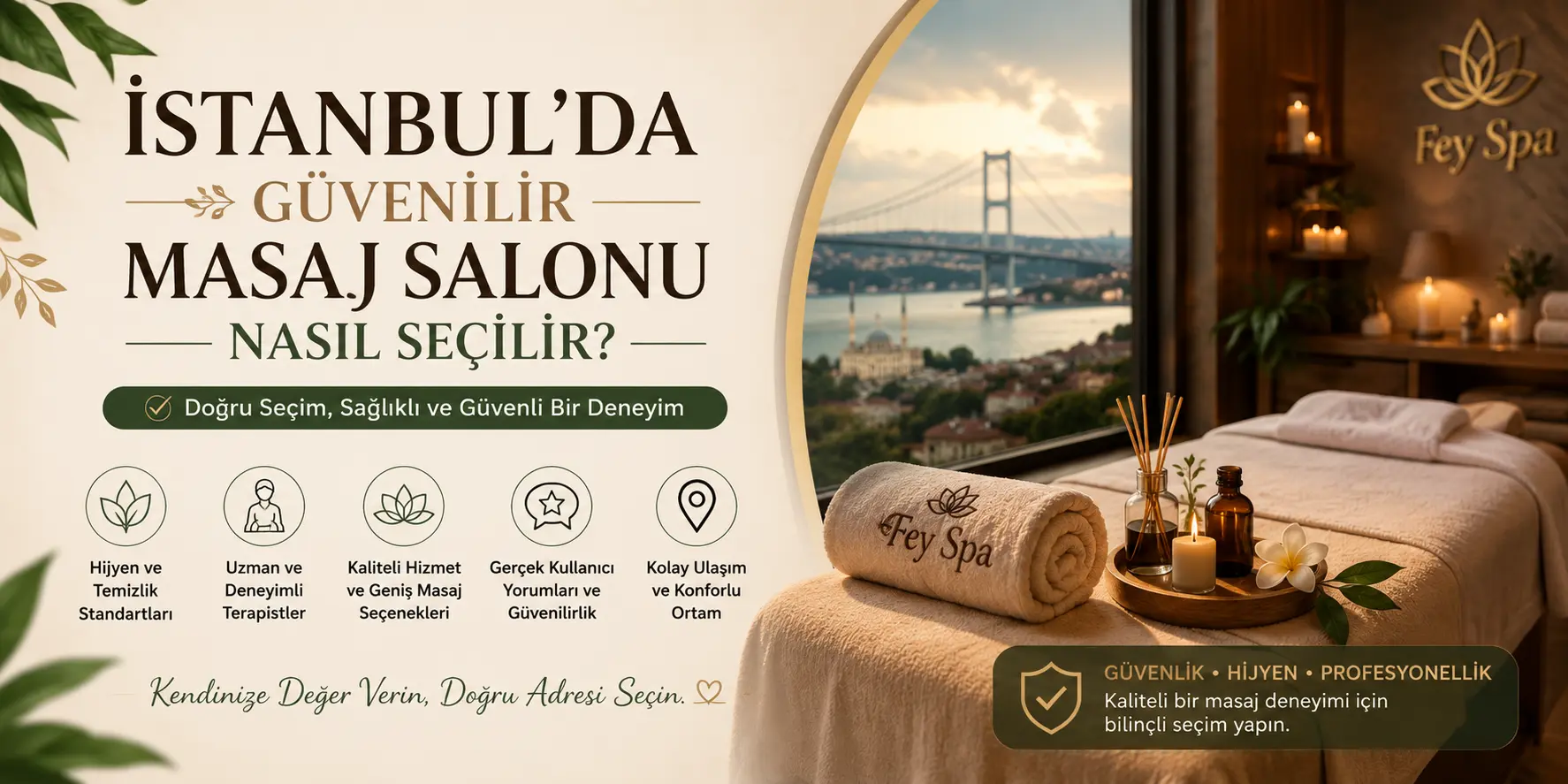 İstanbul’da Profesyonel Masaj Deneyimi İçin Doğru Adres Nasıl Seçilir?