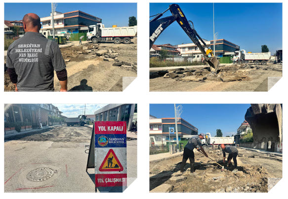 Serdivan’da Köprübaşı Mahallesi 18. Cadde Yenileniyor