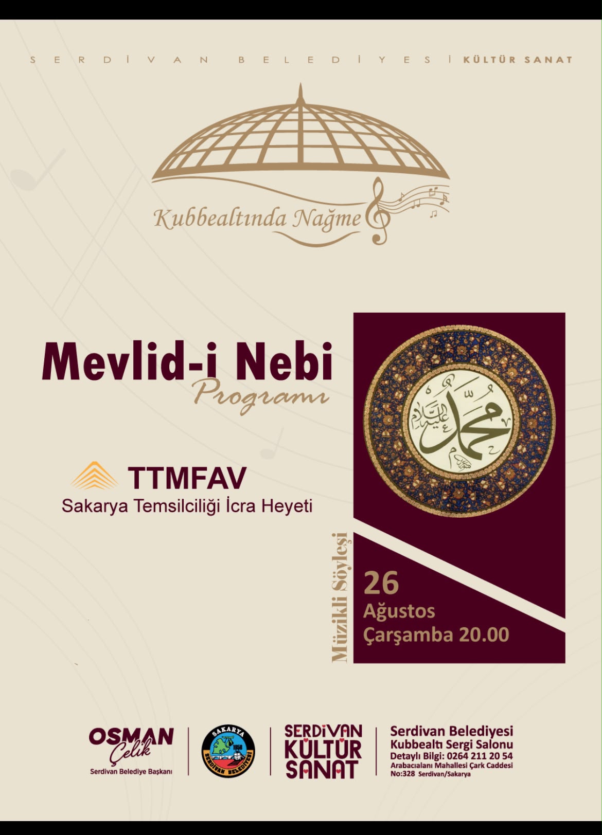 Kubbealtında Nağme’de Mevlid-i Nebi Gecesi