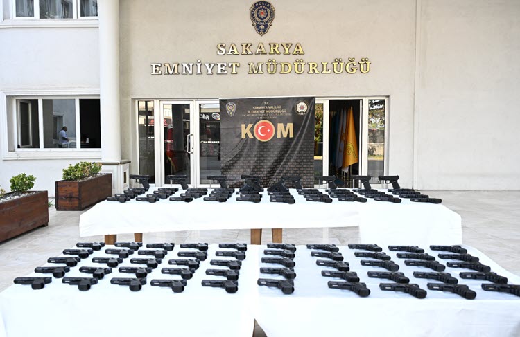 Sakarya'da silah ticareti operasyonu 1 gözaltı 