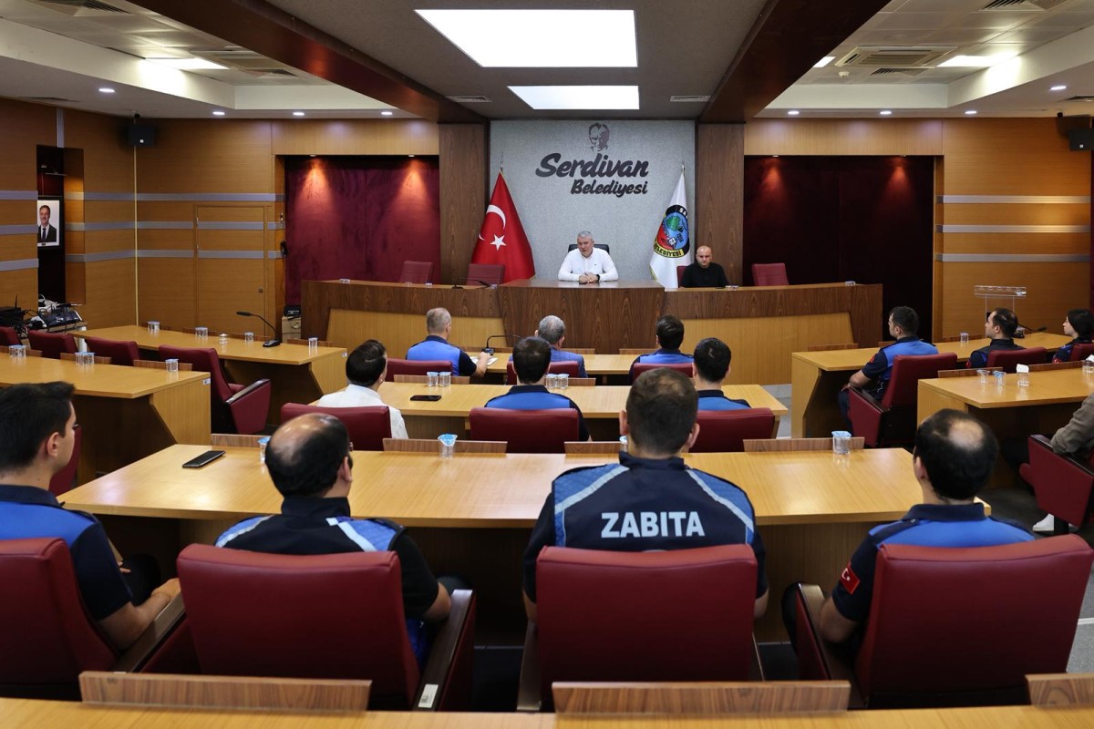 Başkan Osman Çelik, Zabıta Personeliyle Bir Araya Geldi