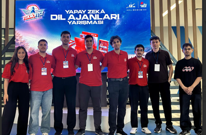 SUBÜ öğrencilerinden  Yapay Zekâ Dil Ajanları Yarışması’nda iki ödül