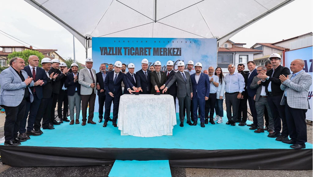 Serdivan’da Yazlık Ticaret Merkezi’nin Temeli Atıldı