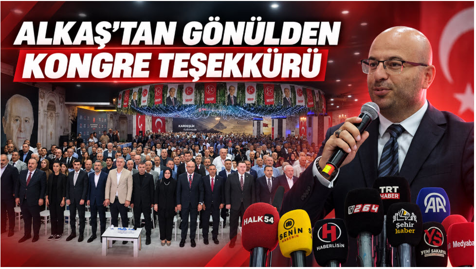 SALONLARA SIĞMAYAN COŞKUYU ALKAŞ‘TAN GÖNÜLDEN TEŞEKKÜR MESAJI