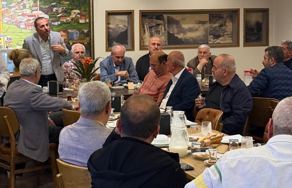 SATSO Başkan Adayı Talip Kuriş, Trabzonlular Derneği’nde Ağırlandı