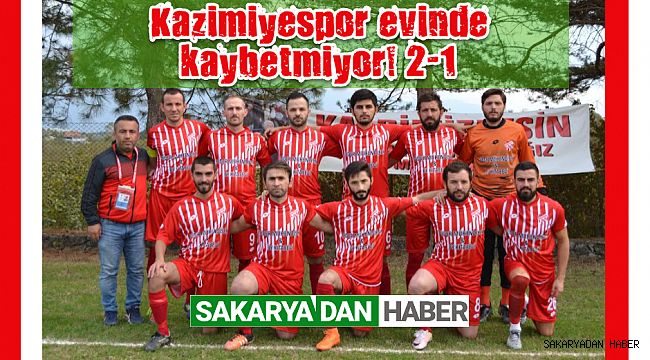 Kazimiyespor Şeyhvarmazspor'u evinde 2-1 mağlup etti..