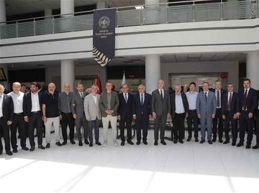  Sakarya Protokolü ve İş Dünyası SATSO Bayramlaşma Töreni'nde bir araya geldi