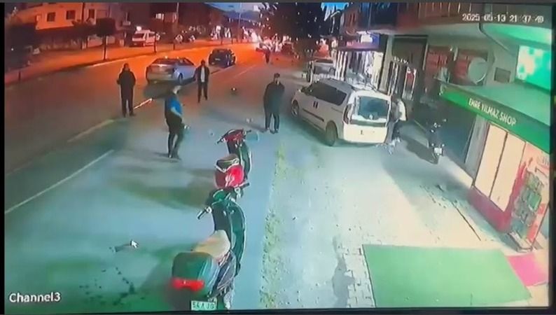 (13 YIL 3 AY) KESİNLEŞMİŞ HAPİS CEZASI BULUNAN ŞAHSIN YAKALANMASI KAMERAYADA YANSIDI