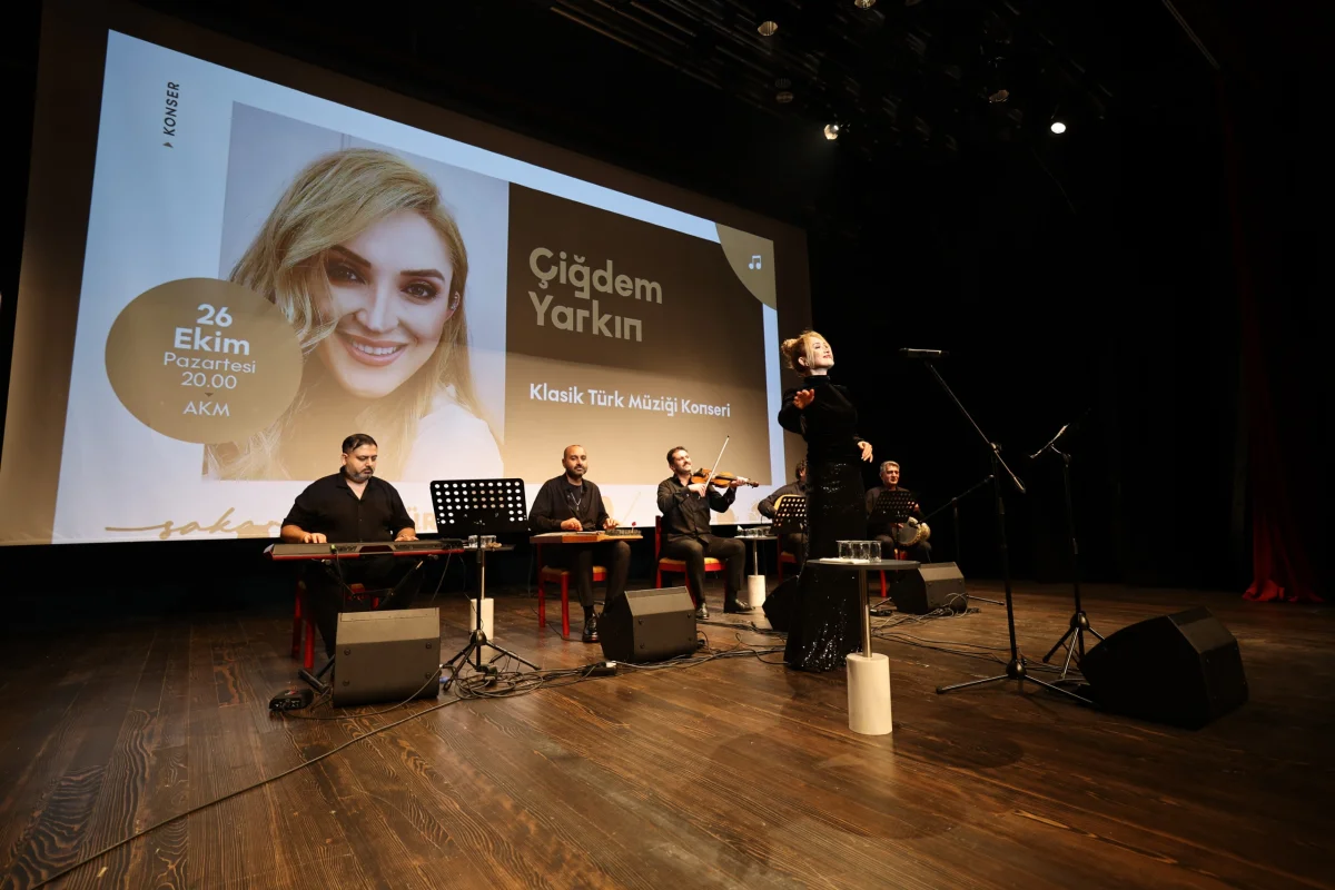 Çiğdem Yarkın’dan AKM’de Klasik Türk Müziği ziyafeti