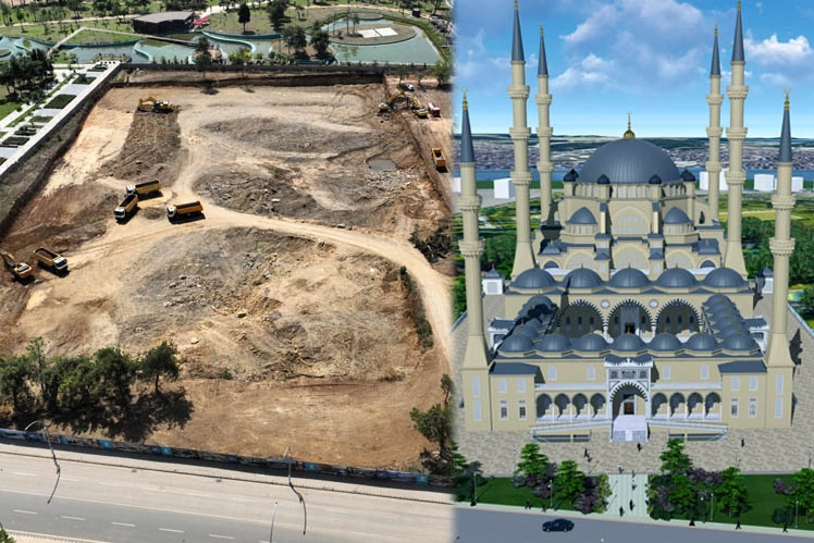 Gebze Millet Bahçesi’ne 10 Bin Kişilik Cami