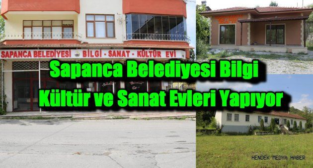 Sapanca Belediyesi Bilgi Kültür ve Sanat Evleri Yapıyor…