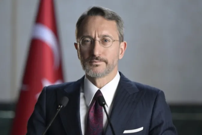 Fahrettin Altun, Suriye Enformasyon Bakanı ile görüştü