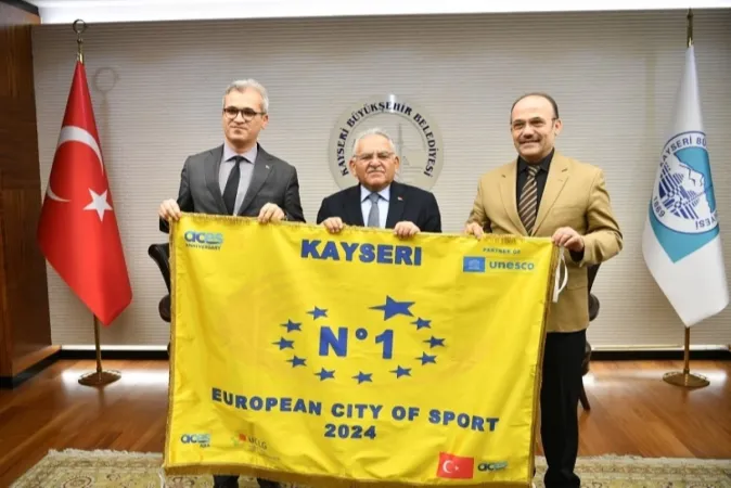 Kayseri Avrupa'nın spor başkenti olacak