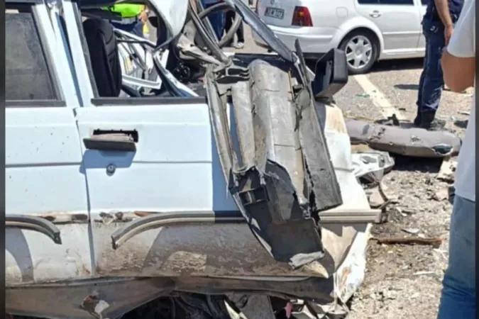 Adıyaman'da feci kaza: 5 ölü, 1 ağır yaralı