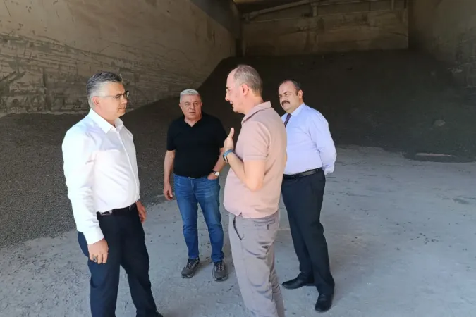Tarım ve Orman'dan Çubuk’taki yem sektörüne teknik ziyaret