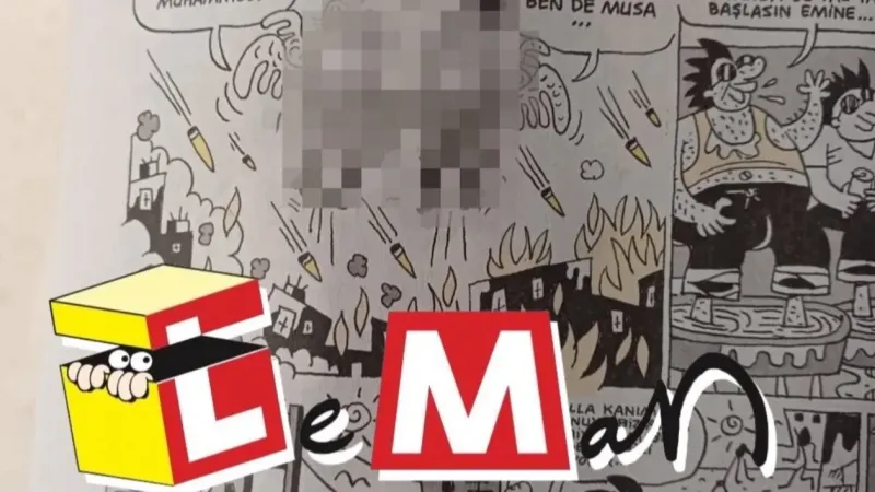 Leman Dergisi'ne karikatür soruşturması: 4 tutuklama!