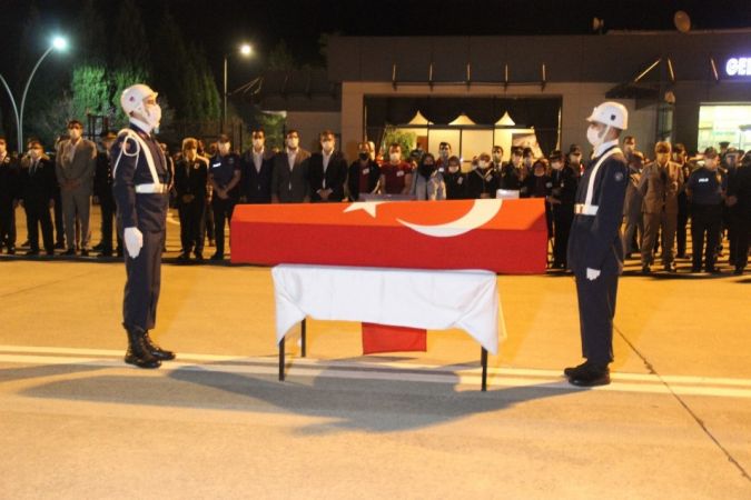 Kocaeli’deki kazada şehit düşen uzman onbaşının naaşı Ordu’ya uğurlandı