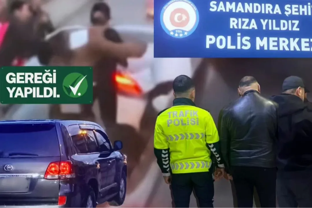 İstanbul'da ters yönde gidip saldıran sürücüler yakalandı.. 