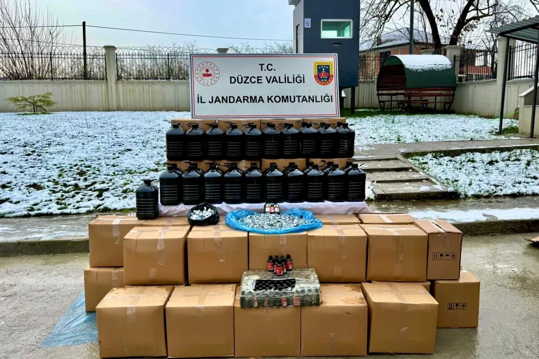 Düzce'de yılbaşı öncesi dev alkol operasyonu!