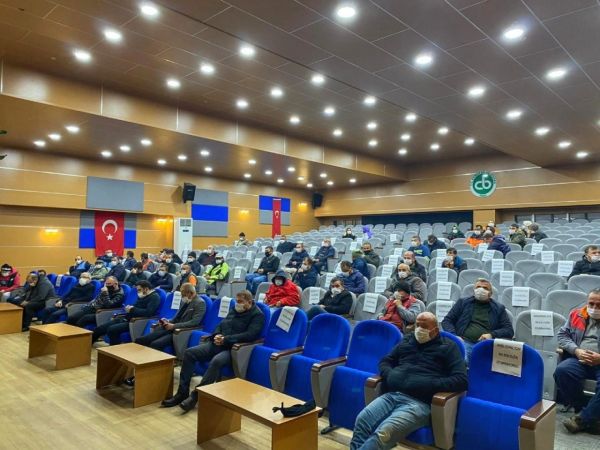 Cumayeri Belediyesi çalışanlarına korona virüs testi