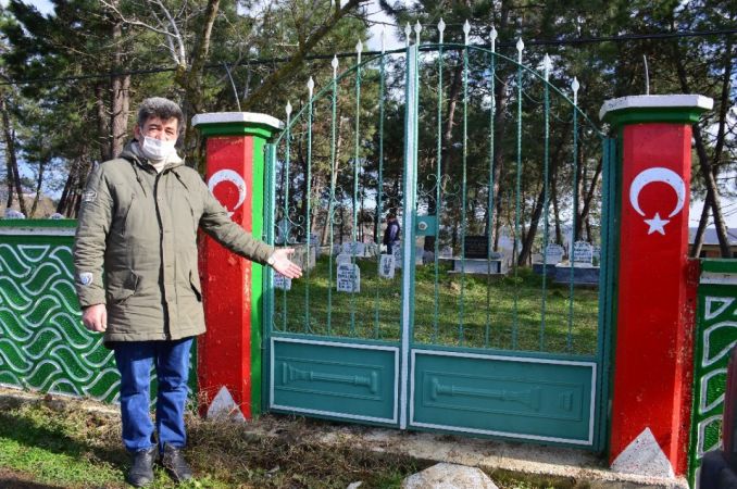 Sakarya Büyükşehir Belediyesinin yapacağı işi mahalleli yaptı