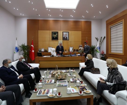 Başkan Yüce, Hırvatistan İstanbul Başkonsolosuyla bir araya geldi