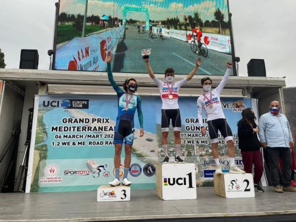 Uluslararası Yol Bisikleti yarışlarında Sakarya Büyükşehirli sporcu 1’inci oldu