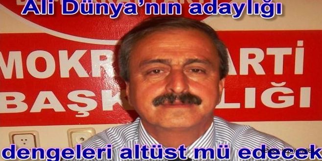 Ali Dünya’nın adaylığı dengeleri altüst mü edecek?
