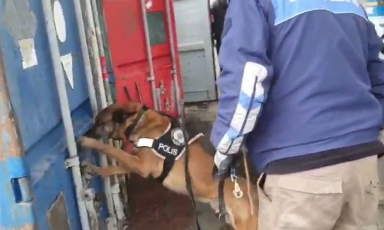 Kocaeli'de 4 ton uyuşturucu işte böyle bulundu